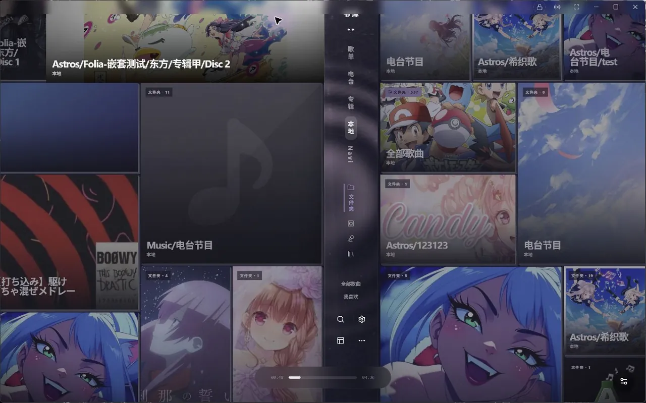 Bravais 本地音乐入口